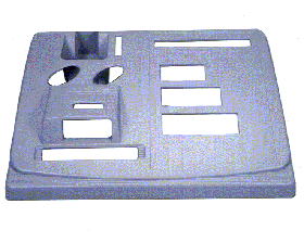 合成樹脂　圧空成形品　計数機ハウジング2